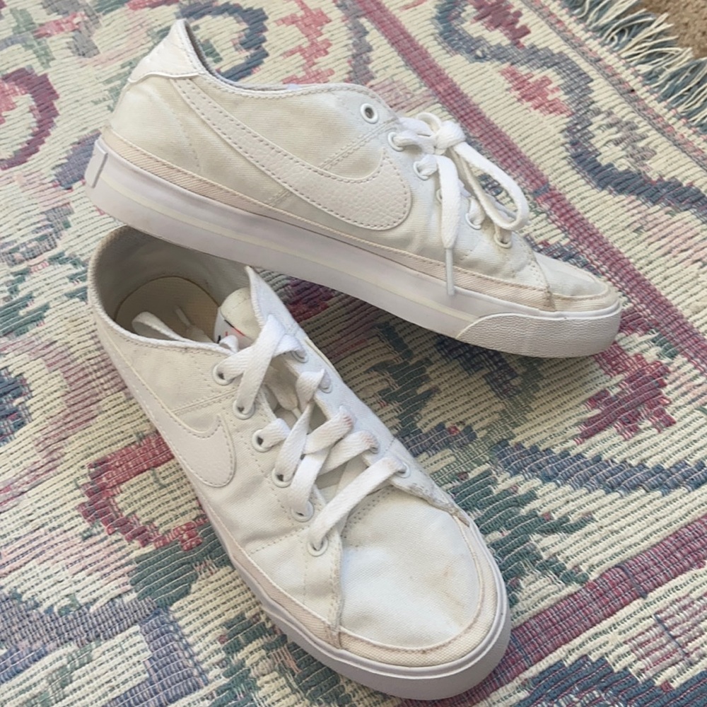 White Nike Shoes